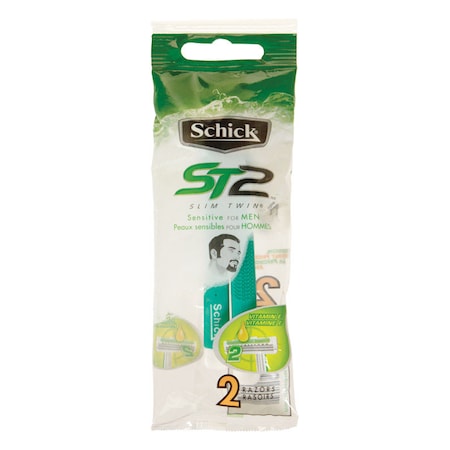 Epc Schick ST2 Disposable Double Blade Razors 2 pk W301290400